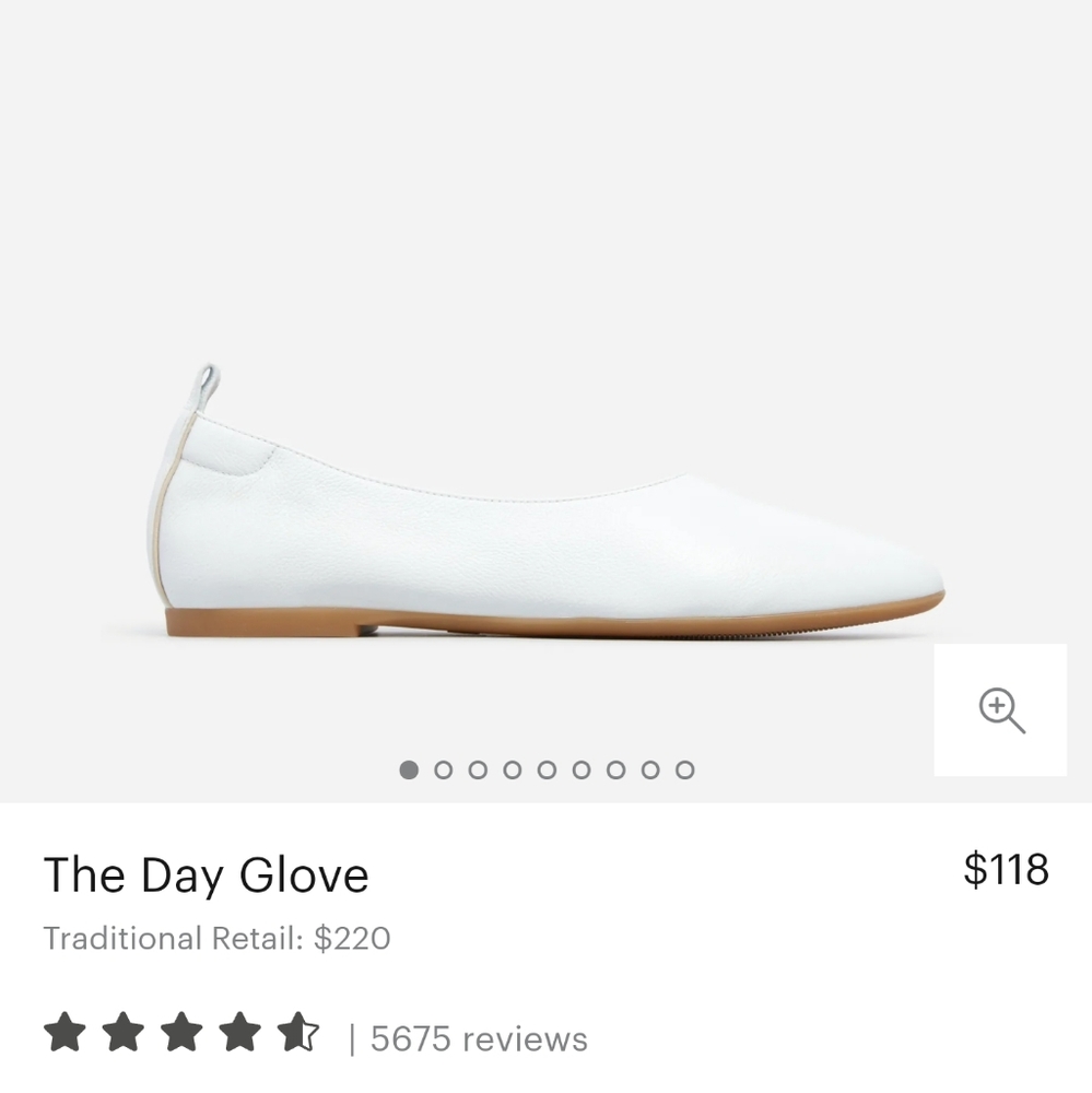 Iso everlane day glove in white 7 or 7.5